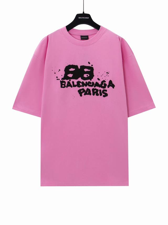 Aenia Parisian Home Bb Graffiti Print Short Sleeve T-shirt Fabric: Double yarn 3