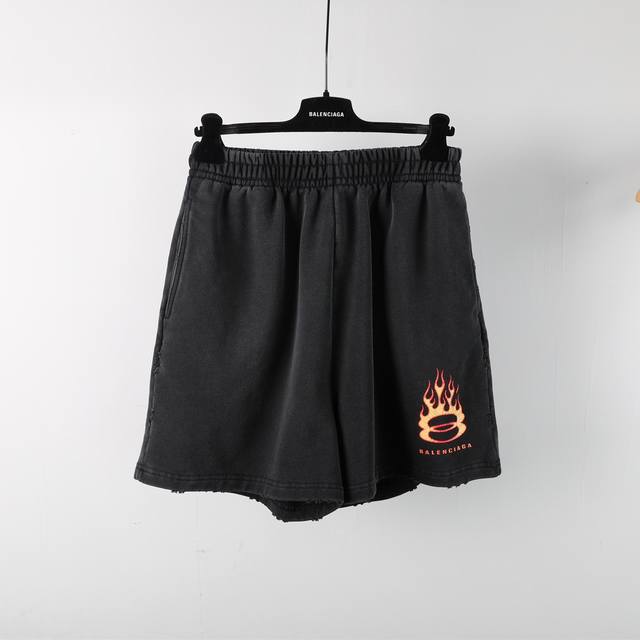 Brand: Aeniaa Paris is homeName: Double Ring Flame ShortsFabric: Double yarn 32s