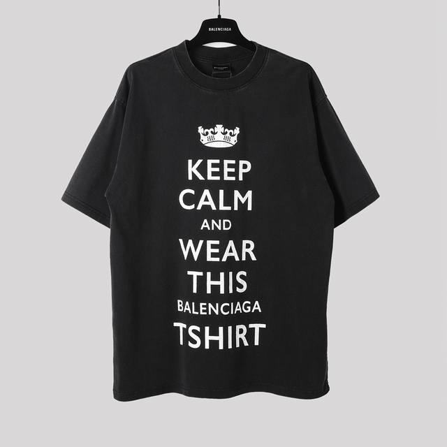 Brand: Aeniaa Paris is homeName; Crown signature slogan short sleevesFabric: dou