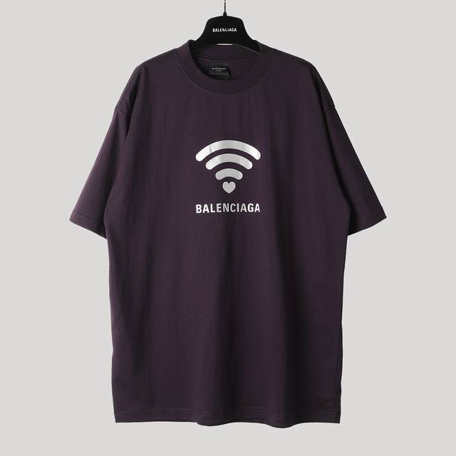 Aenia The highest replica version Brand: Aeniaa Balenciaga Name; Wifi printed T-