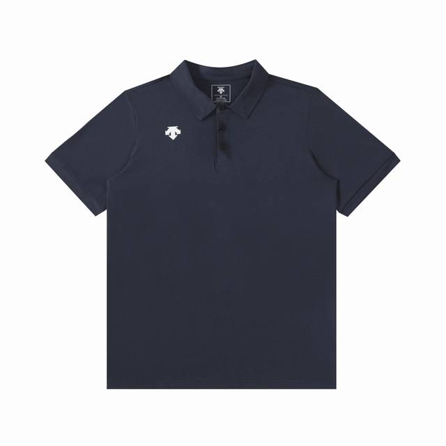 Official website one-to-one replica Descente solid color small logo classic styl