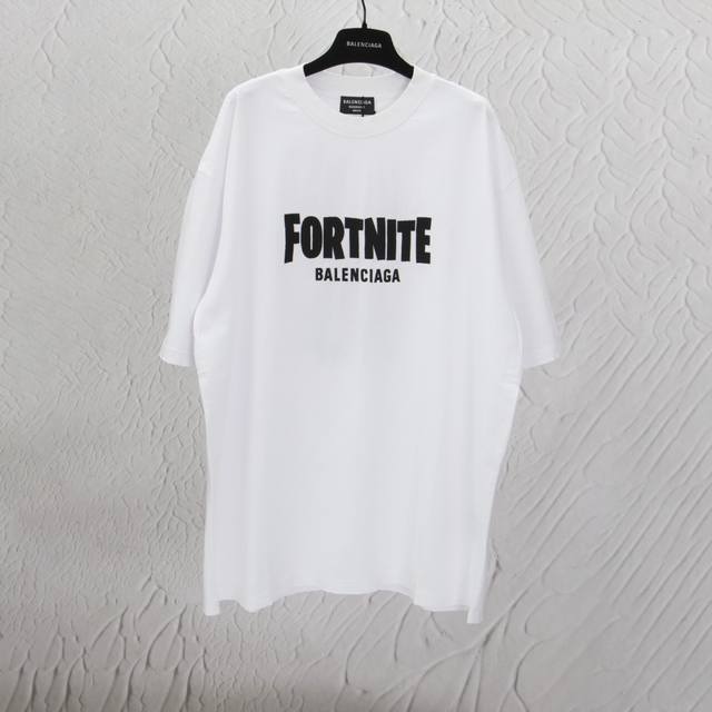 Aenia Parisian short sleeves Name: Fortnite embroidered T-shirt Fabric: 240g dou