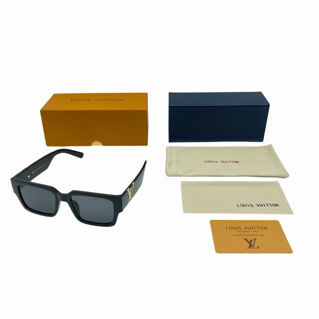 Louis Vuitton Lv Clash Square Acetate Men's Sunglasses Black Square! Louis Vuitt
