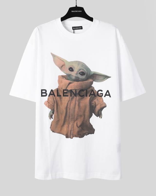 Balenciaga The highest version on the market Baby Yoda short sleeves Original de