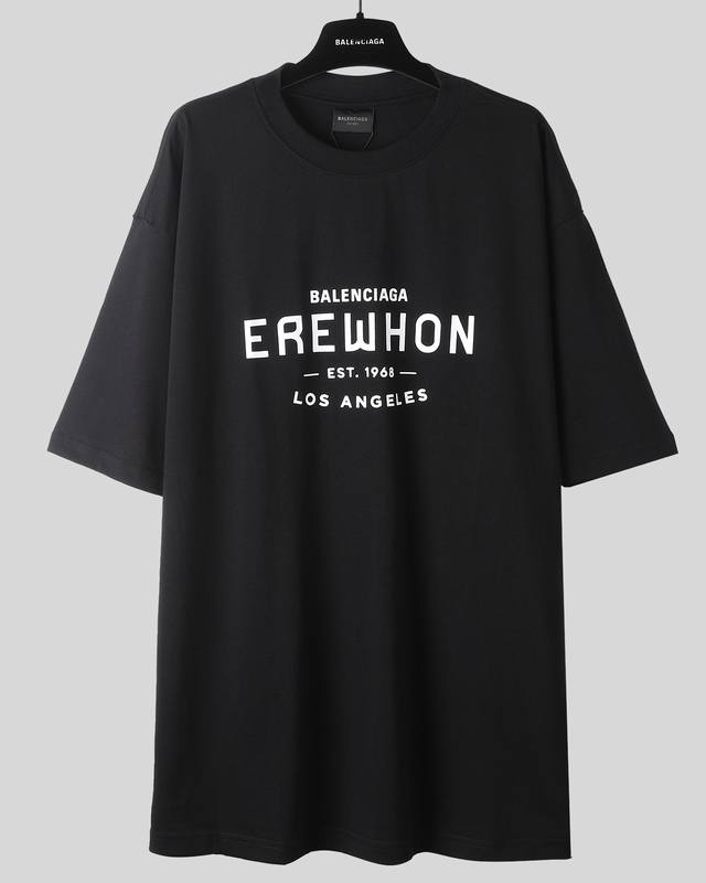 Balenciaga 25Ss The highest version on the market Est1917 T-shirt Original devel