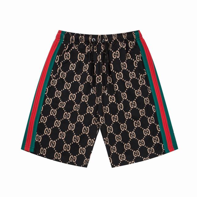 Dk901# G classic shorts custom imported cotton double G knitted fabric, the same