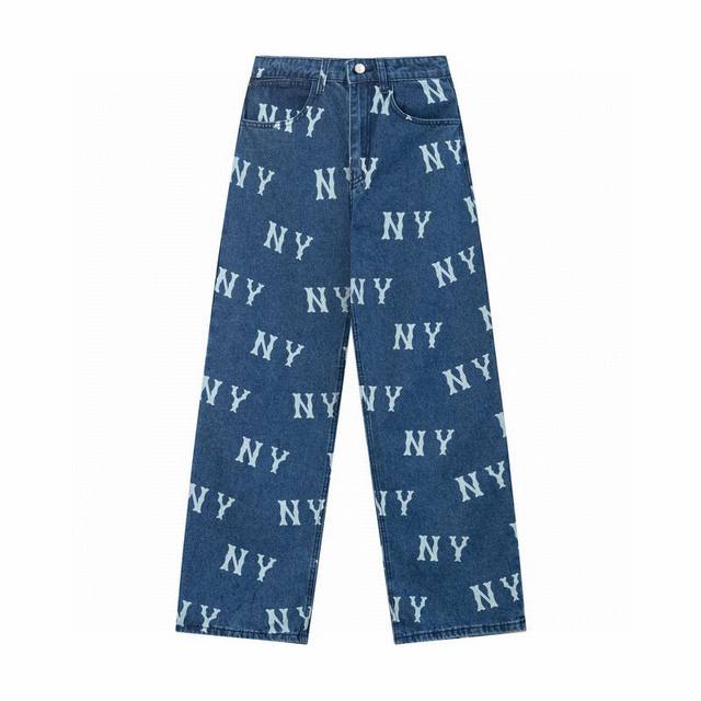Mlb counters synchronized new Ny full-printed letter logo printed couple straigh
