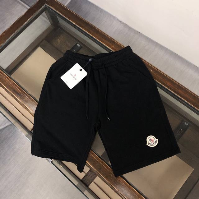 Mon*Cler 2025 new casual shorts~Customized sweatshirt terry cotton fabric, soft