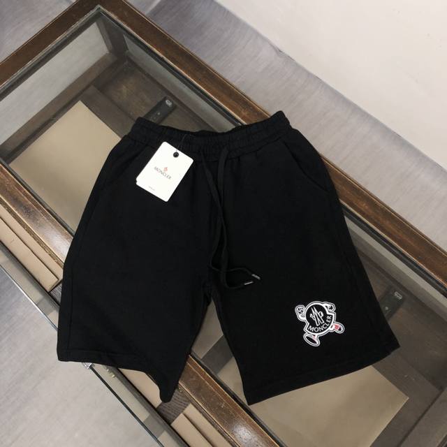 Mon*Cler 2025 new casual shorts~Customized sweatshirt terry cotton fabric, soft