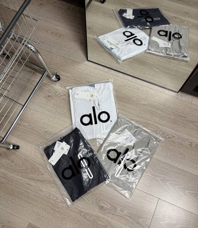 25Ss New spring and summer Alo reflective three-color couple skin-drying jacket