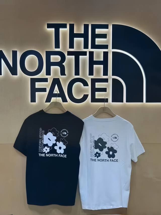Thenorthface The latest North Face short-sleeved men and women's spring and summ