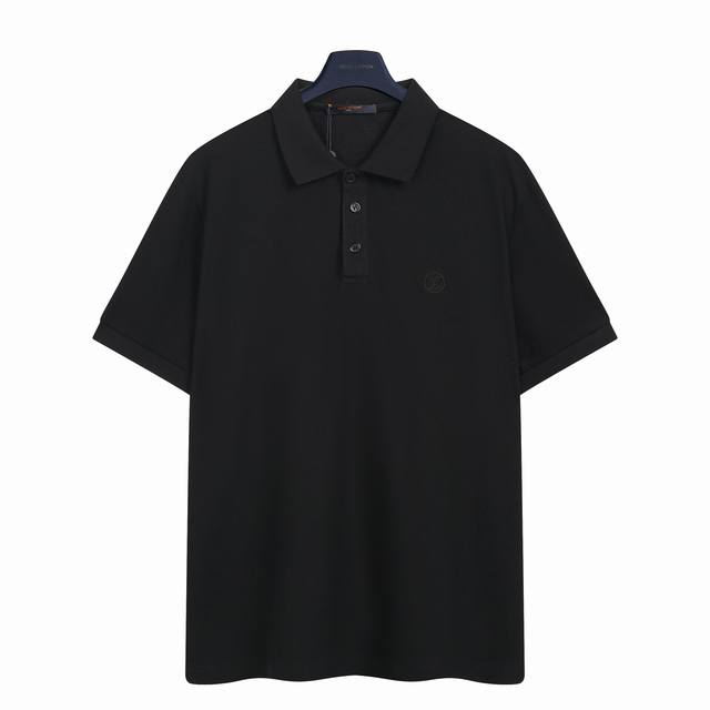 Louis VuittonLv Small Logo Embroidered Piqu