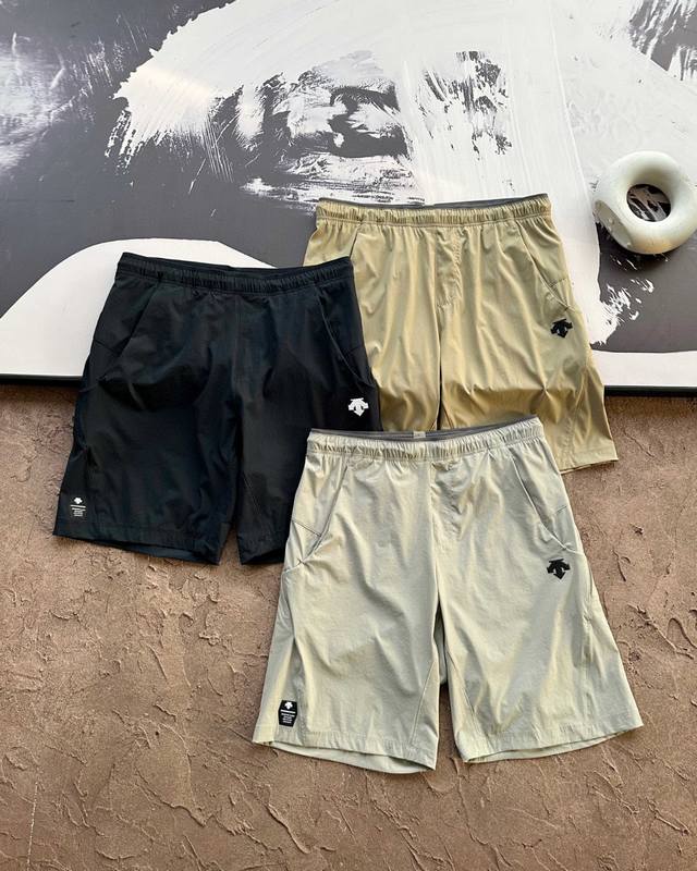 Descente 2025 comprehensive training sports fitness shorts summer new style 87.5