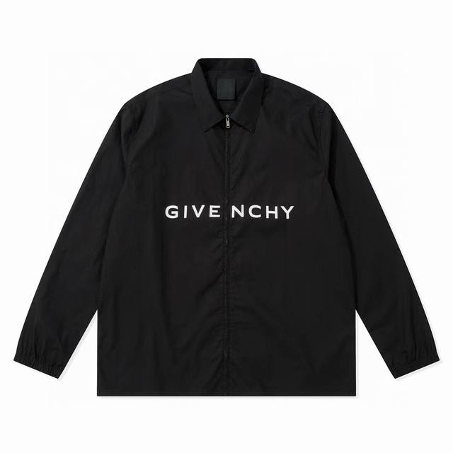 Gvc 23Ss logo zipper shirt jacket Customized 40s Tencel fabric is comfortable, d