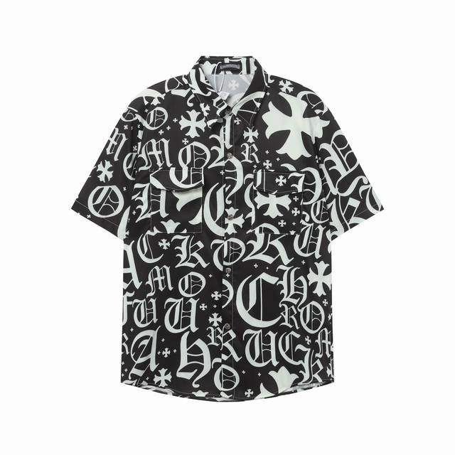 Spot 2288 Chrome Hearts Chrome Hearts drawstring red mouth full printed Sanskri