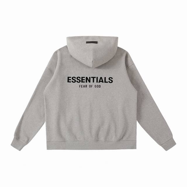 Style No. 043 Dark oatmeal top version Fear Of God Essentials Fog flocking on t