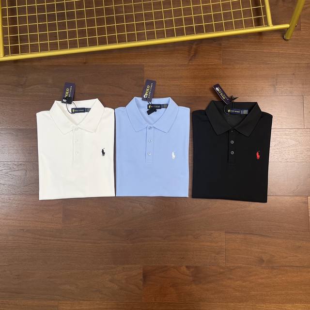 Carefully selected goods! Ralph Lauren's new men's lapel short-sleeved Polo shi