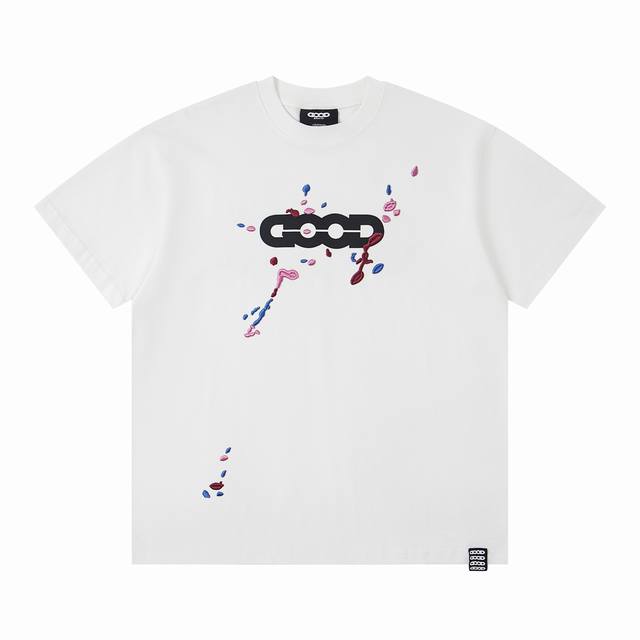 Pure original matching Goodbrand Spring and Summer Colorjumping two-color shirt