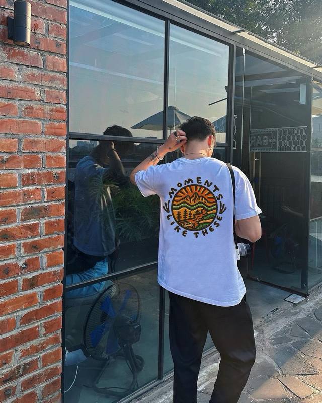 The North Face Hand-painted Series Desert Warm Sun Couple Short Sleeves Product