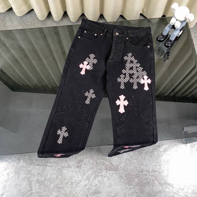 Special price only ML Chrome Hearts new city limited edition flame plaid black a