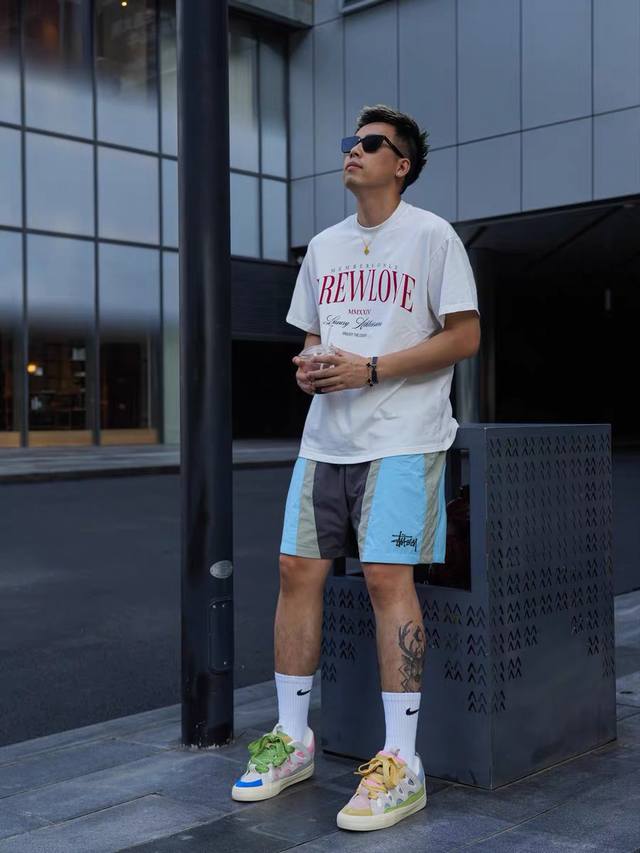 Style number: Wkd85 Stussy New American Workwear Colorblocking Casual Quick-dry
