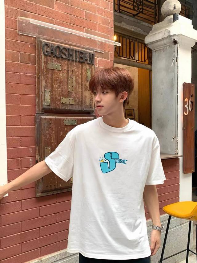 Style number: Wkd27 Top-notch product Stussy 25Ss American trendy big S letter