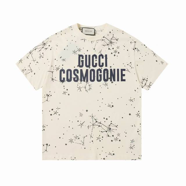 Gd911# Top quality Gucci 25Ss new style starry sky design printed short sleeves