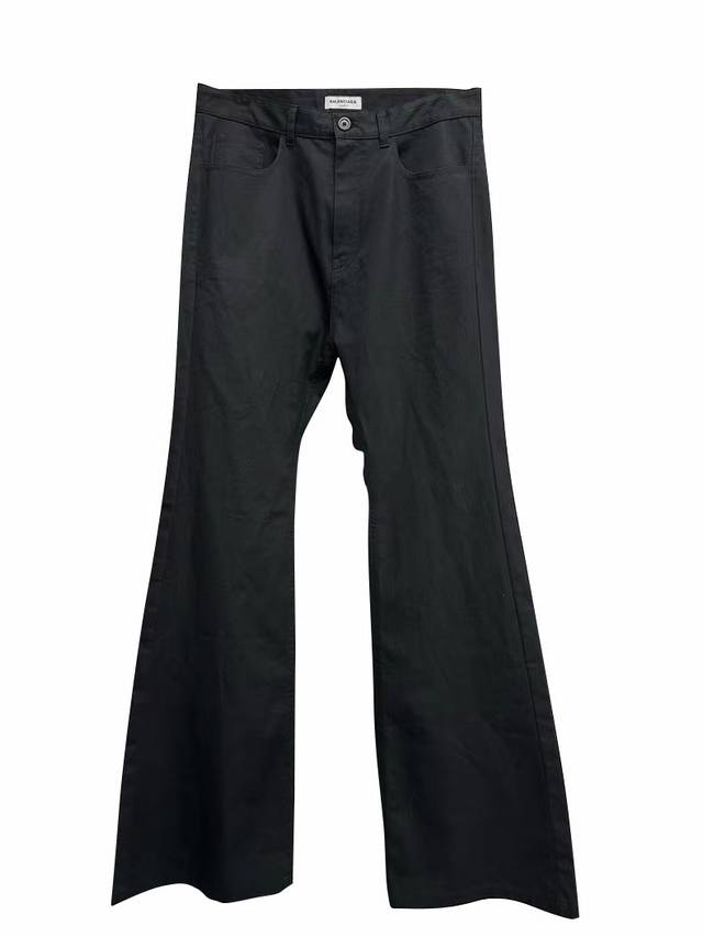 Style number: Bk009 Balenciaga trousers Blcg Capper same style Flared22Fw black