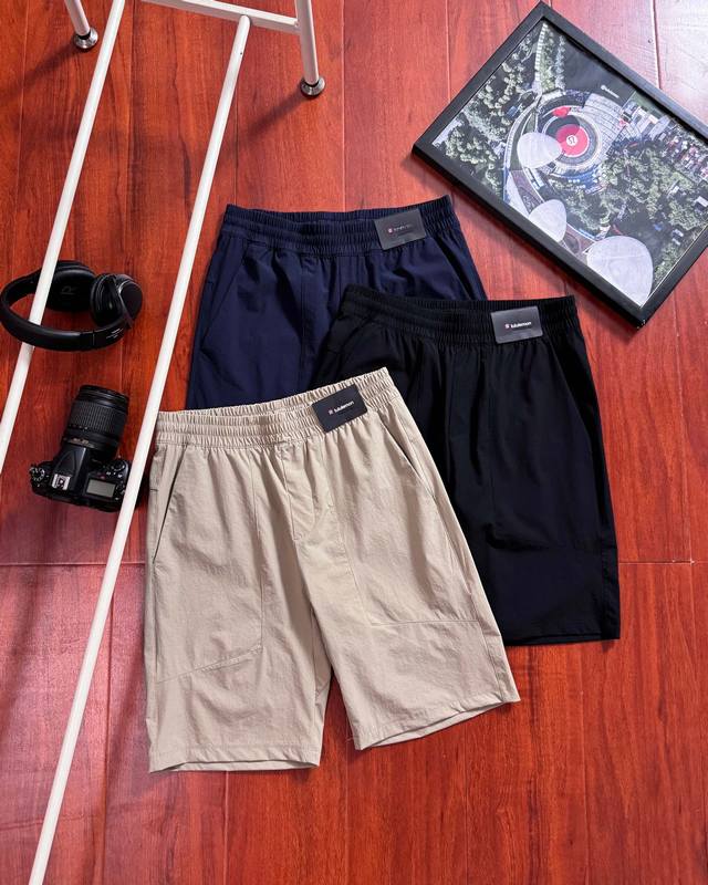 Original quality Lululemon Lulu Summer Sports Outdoor Three-color Shorts Super