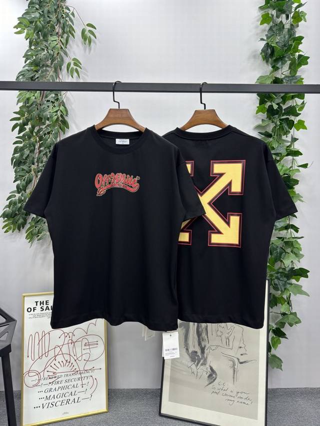2025Ss new spring and summer Brand: Off-White Ac Milan limited edition short-sle