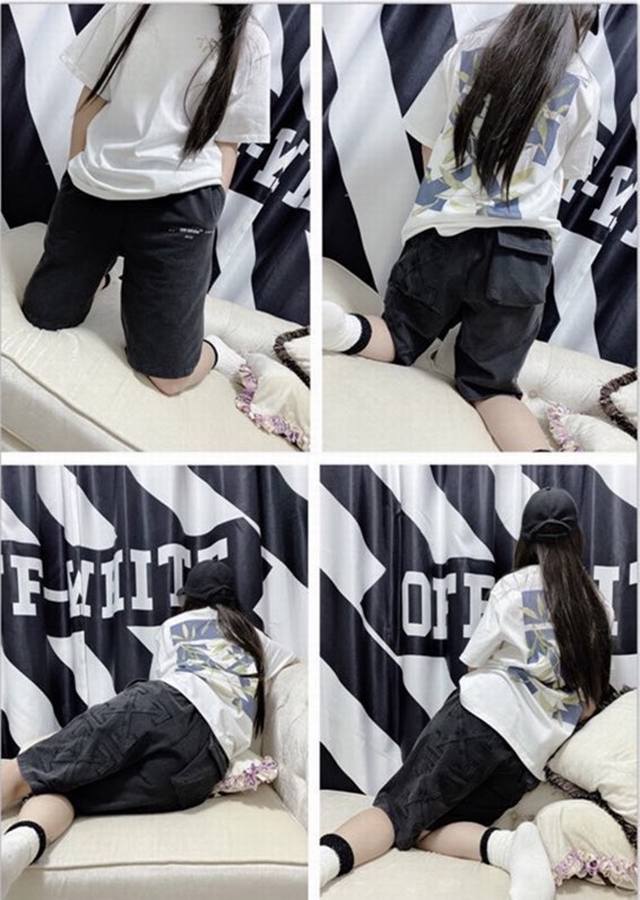 Classic spring and summer new style Brand: Off-White Embroidered patch arrow sho