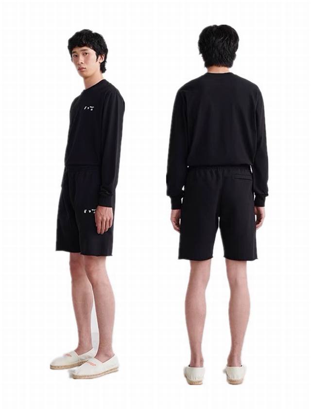New products for spring and summer! Brand: Off-White slogan logo shorts! Color: