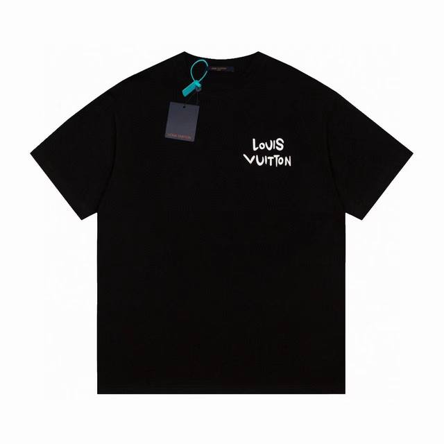 Dl96 High quality Dlv Louis Vuitton 25Ss musical instrument short sleeves, made