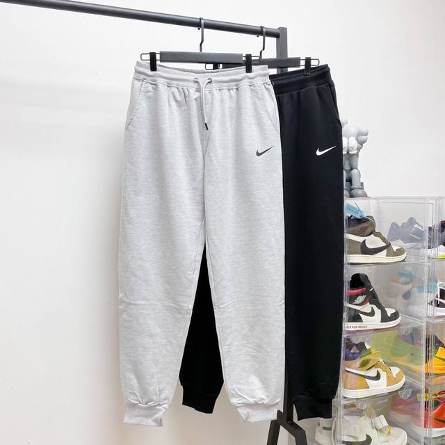 Nike Nike classic small hook counter same basic pure cotton terry sweatpants hot