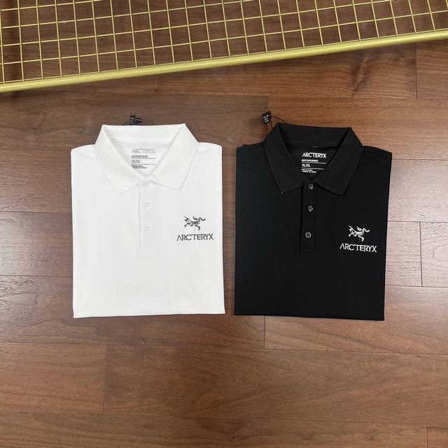 Carefully selected goods! Arc'teryx new men's lapel short-sleeved Polo shirt! C