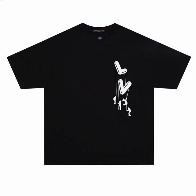 New model number: Vd91 Louis Vuitton Sslv little man logo printed front and bac