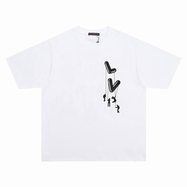 New model number: Vd91 Louis Vuitton Sslv little man logo printed front and bac