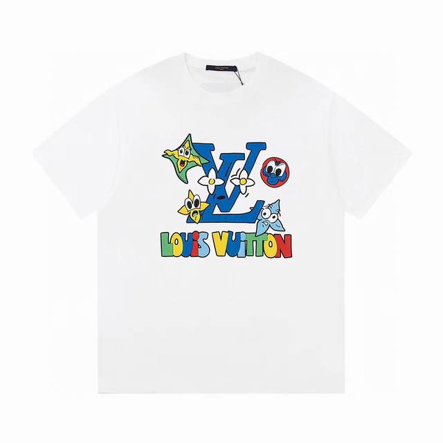 New model number: Vd45 New model, high quality 1V Louis Vuitton 23Ss short slee