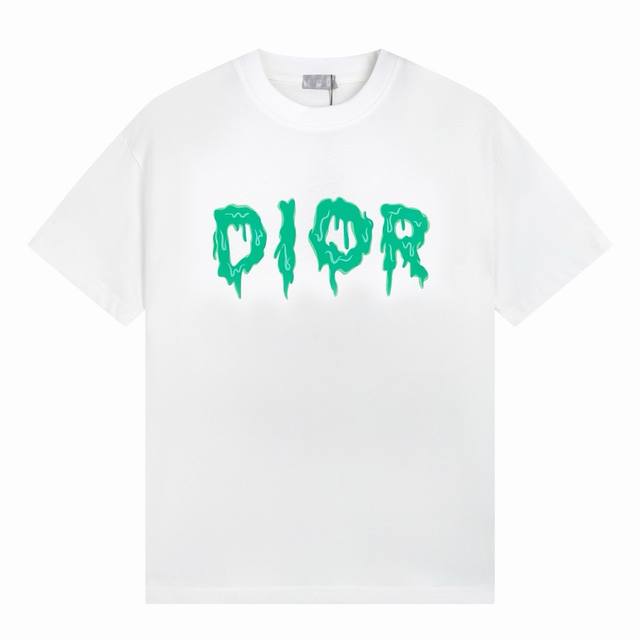 31# Dior 24S S Spring and Summer Short Sleeve T-shirt Perfect details 32 double