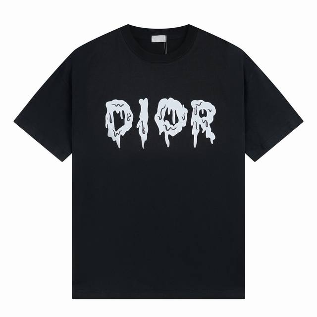 31#P Dior 24S S Spring and Summer short-sleeved T-shirt Perfect details 32 doubl