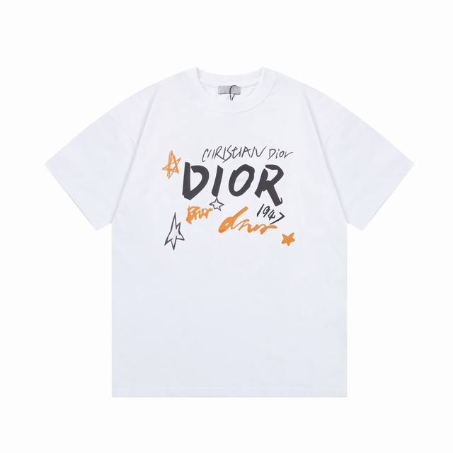 02# Ddior Dior Cdd letter graffiti print Logo logo is refined and upgraded, insp