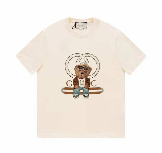 New model number: Gd729 Gducci new short-sleeved T-shirt, Gd's new T-shirt prin