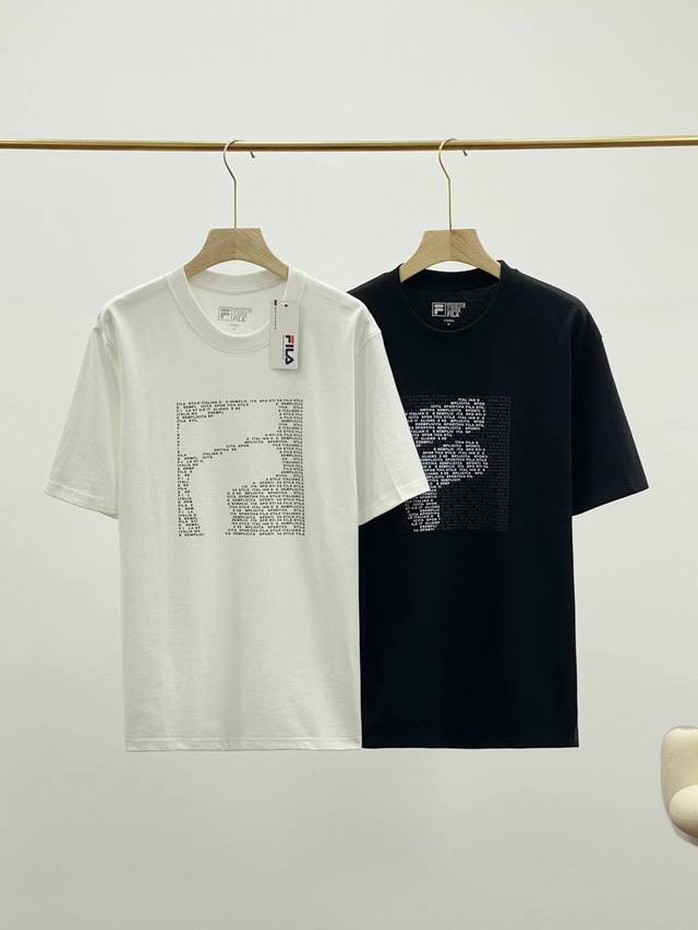 Huang Jingyu's same style Fila Fila men's short-sleeved T-shirt for summer vers