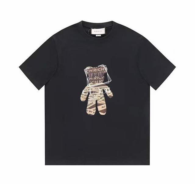 New model number: Gd695 Gducci new short-sleeved T-shirt, 24Ss, Gd's new T-shir