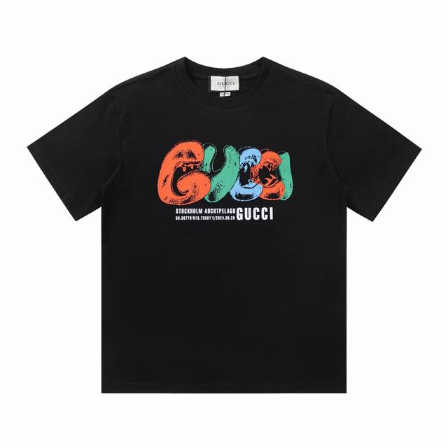 New model number: Gd666 Gducci 24Ss early spring new chest letter Logdo pattern