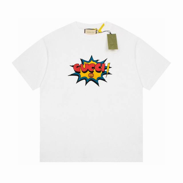New model number: Gd642 Gducci limited edition explosion print casual short-sle