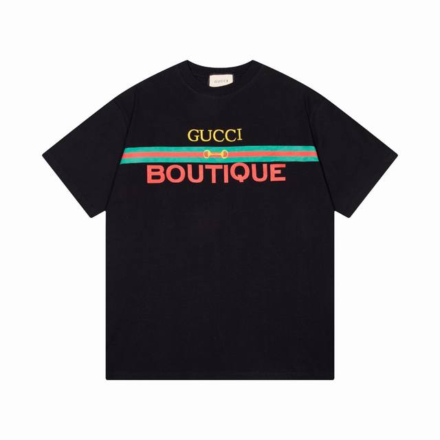 New model number: Gd611 Gducci Boutique Ribbon Horsebit Printed Short Sleeves F