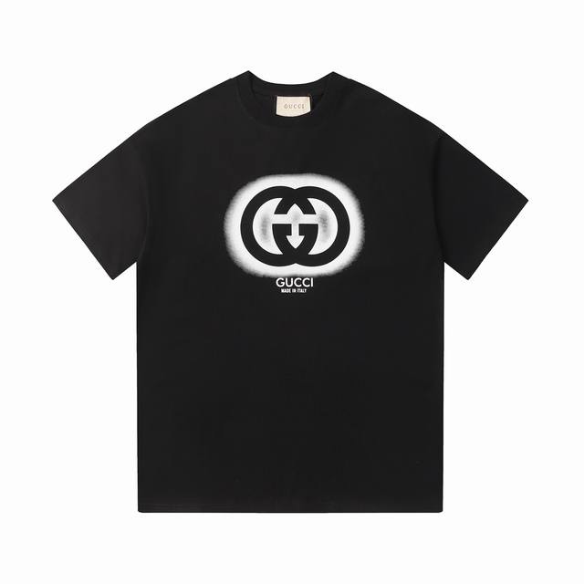 New model number: Gd604 Gucci Gducci double Gd atomized print Logdo short-sleev