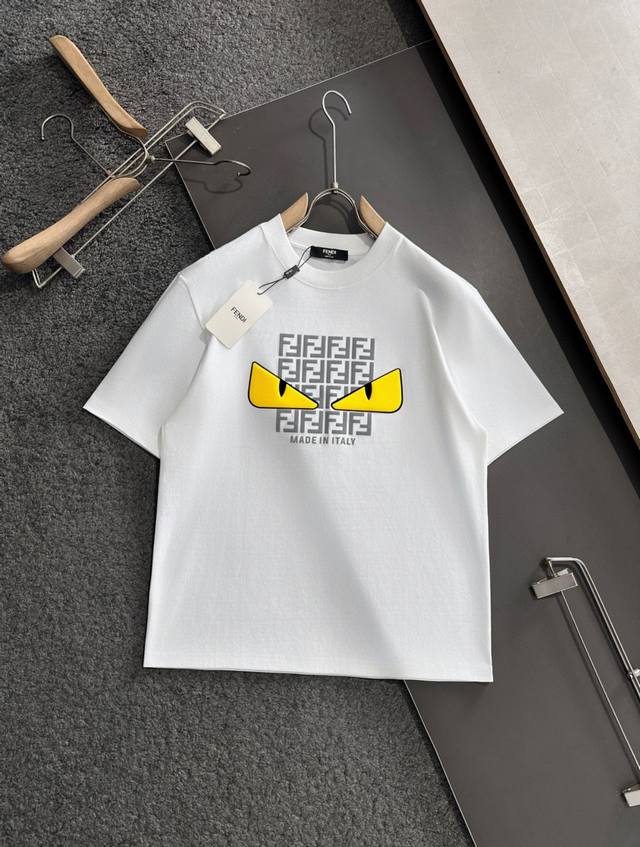 Style number: Fd57 Fendi 25Ss Master-designed trendy new printed round neck sho