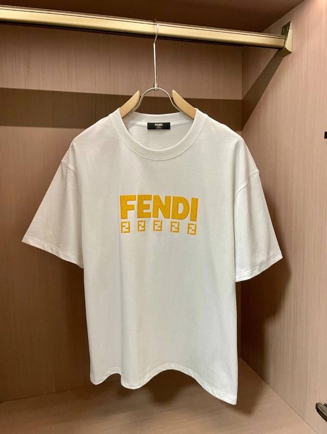 Style number: Fd56 Fendi 25Ss trendy brand new printed round neck short-sleeved
